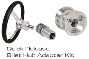 Quick Release Billet Hub Adapter