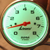 Green Gauge Backlighting