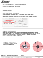 Two boat style Merc DTS side mount throttle – SMDTSS5064 – Instruction Sheet thumbnail image
